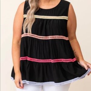 Rainbow Stripe Top